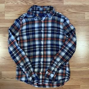 Aeropostale small men’s lightweight button down flannel shirt